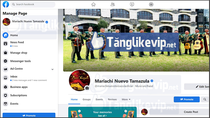 dich vu mua ban fanpage tich xanh 2022 uy tin