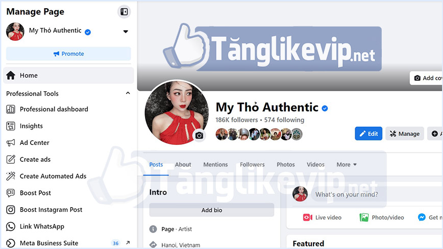 mua fanpage tich xanh fb